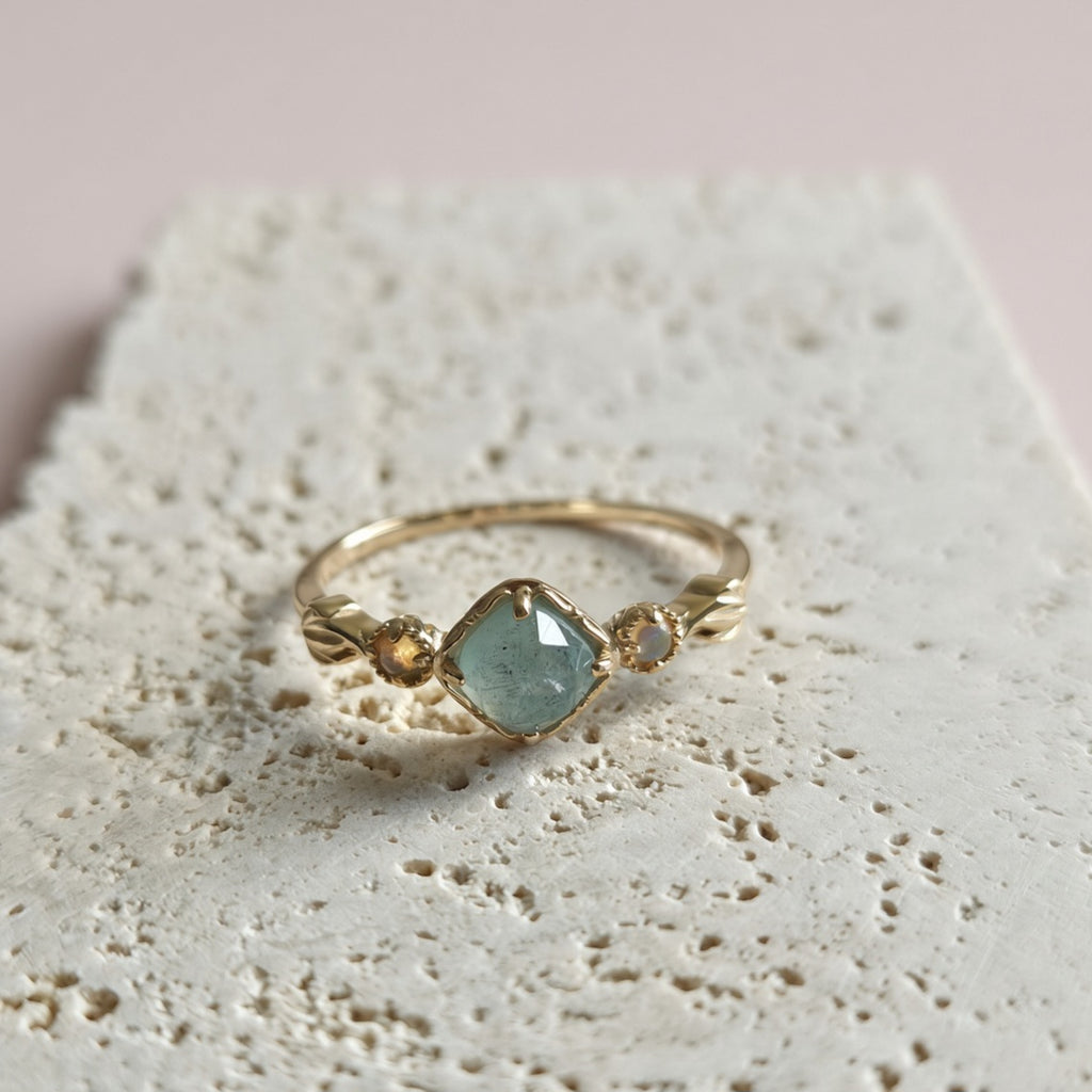 Labradorite + Australian Opal