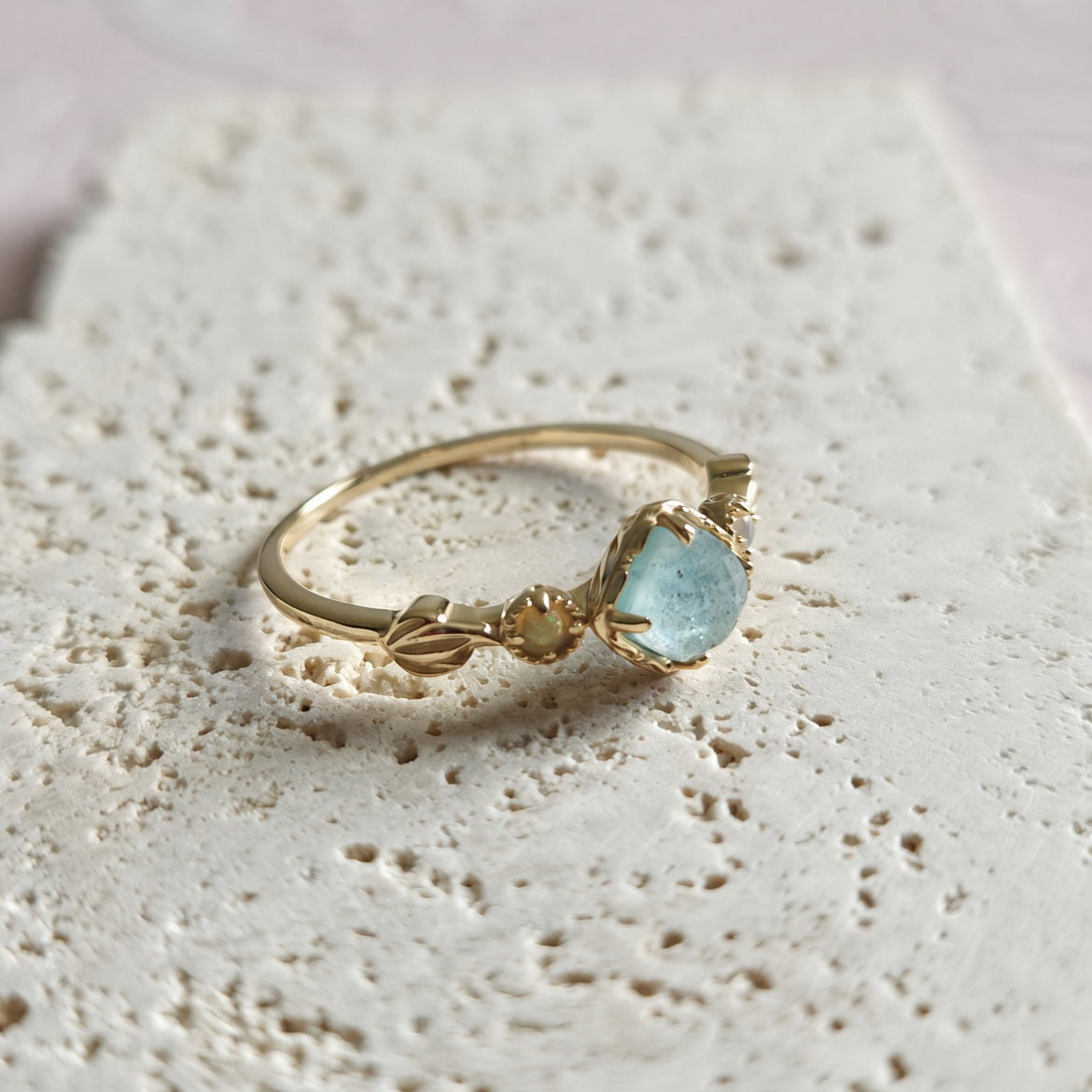 Labradorite + Australian Opal